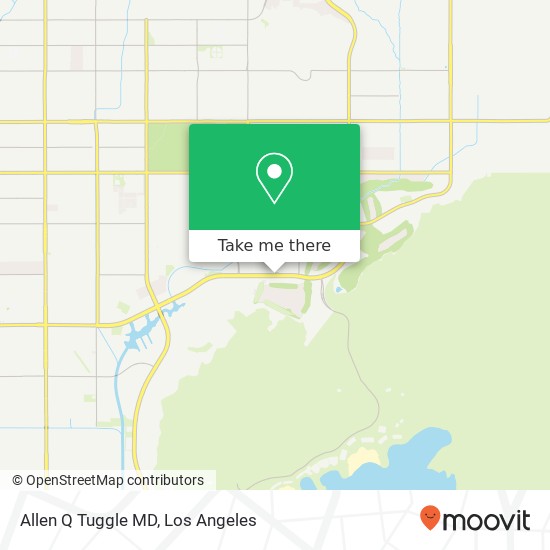 Allen Q Tuggle MD map
