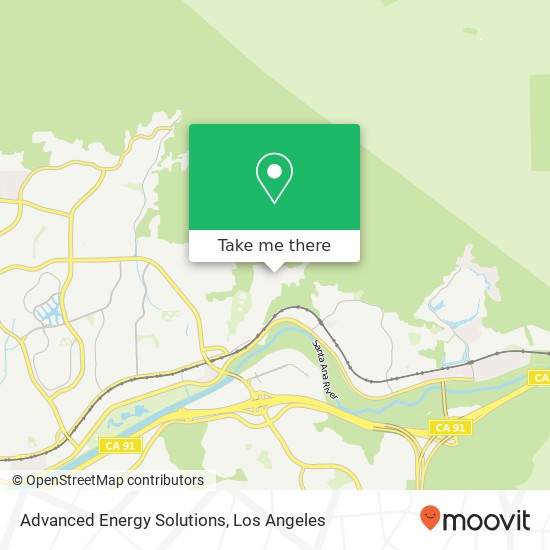 Advanced Energy Solutions map