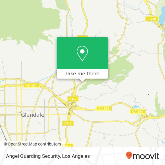 Angel Guarding Security map