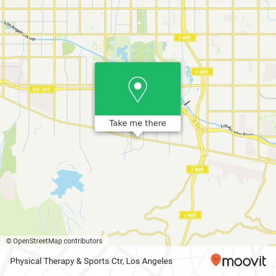 Physical Therapy & Sports Ctr map