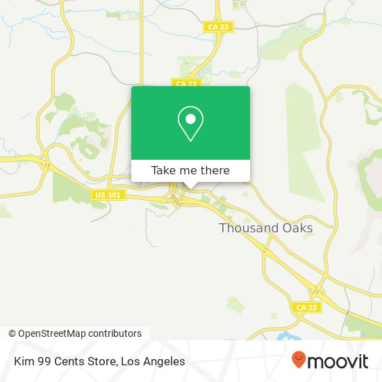 Kim 99 Cents Store map