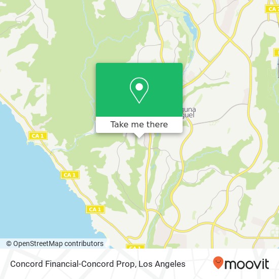 Concord Financial-Concord Prop map