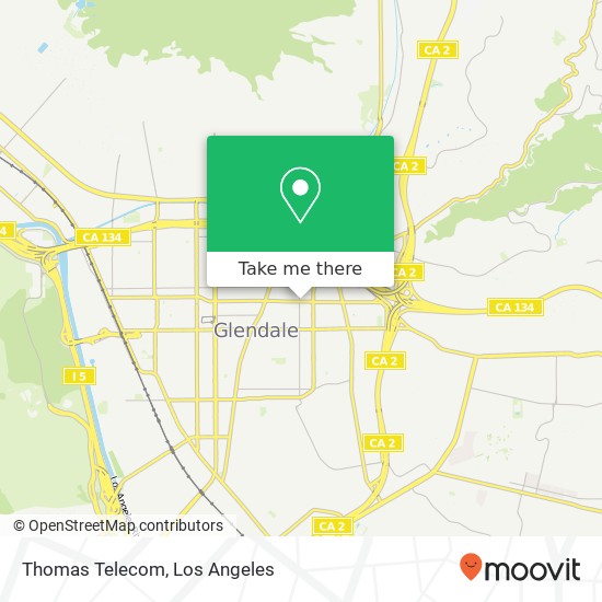 Thomas Telecom map