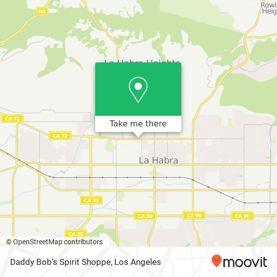 Daddy Bob's Spirit Shoppe map