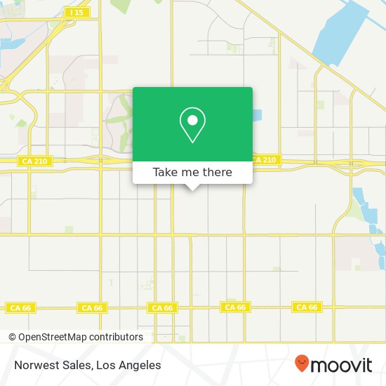 Norwest Sales map