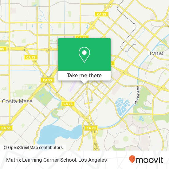 Matrix Learning Carrier School map