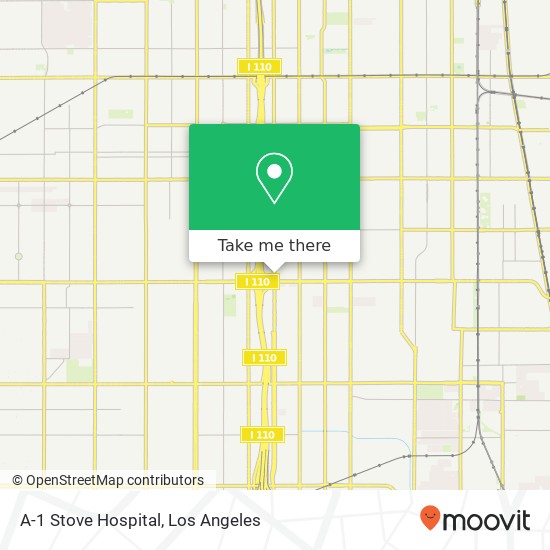 A-1 Stove Hospital map
