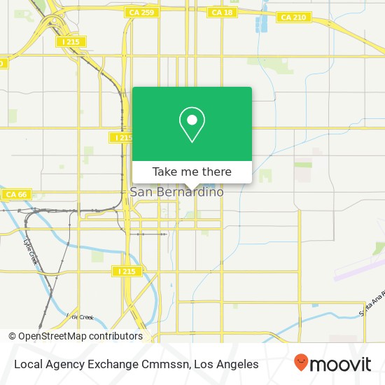 Local Agency Exchange Cmmssn map