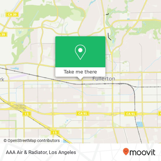 AAA Air & Radiator map