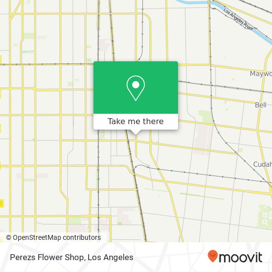 Perezs Flower Shop map