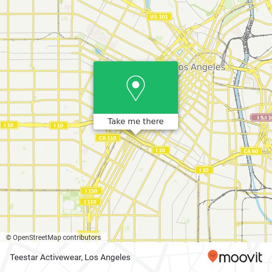 Teestar Activewear map