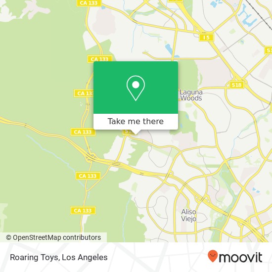 Roaring Toys map