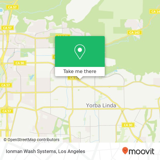 Ionman Wash Systems map