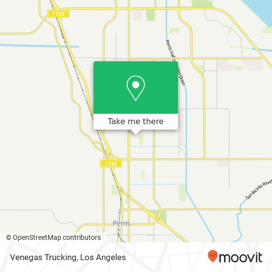 Mapa de Venegas Trucking