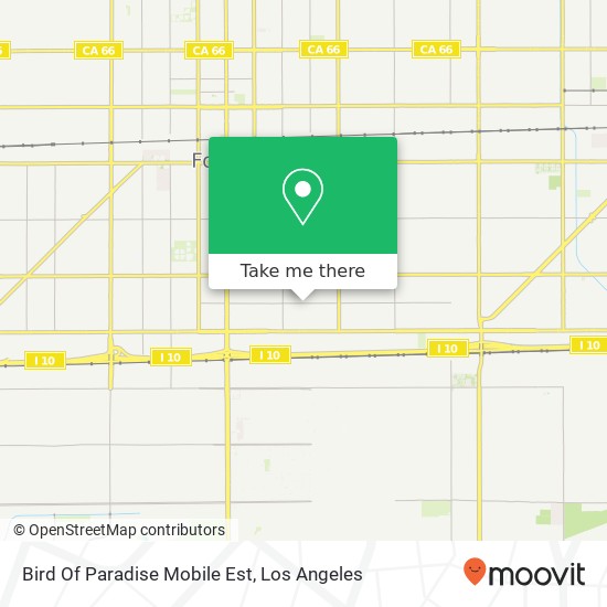 Bird Of Paradise Mobile Est map