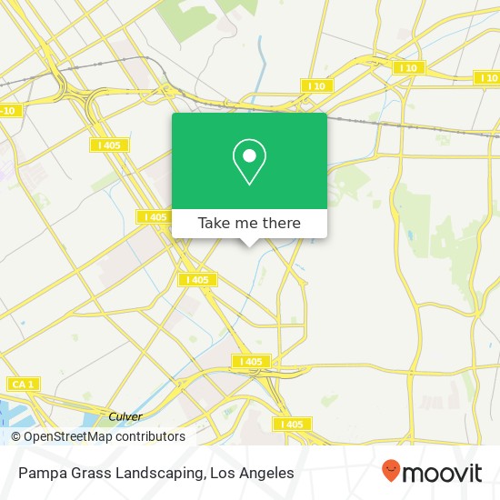 Pampa Grass Landscaping map