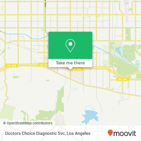 Mapa de Doctors Choice Diagnostic Svc