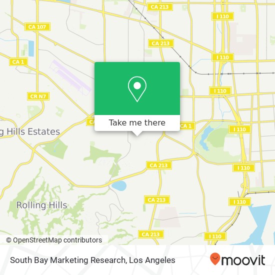 South Bay Marketing Research map