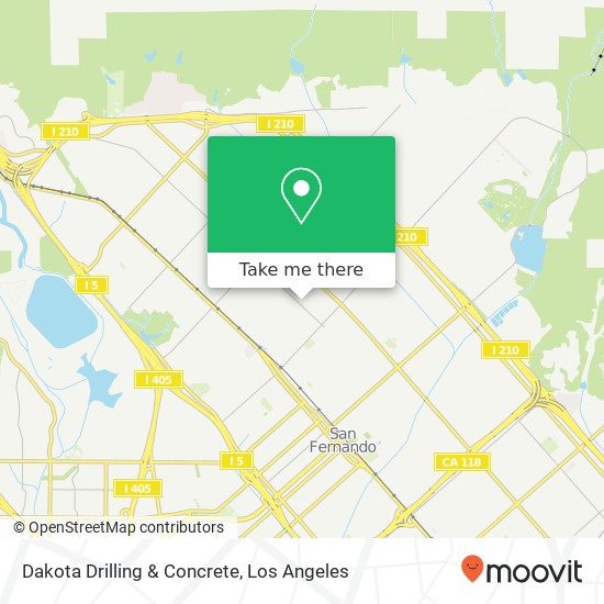 Dakota Drilling & Concrete map