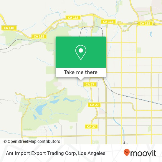 Ant Import Export Trading Corp map