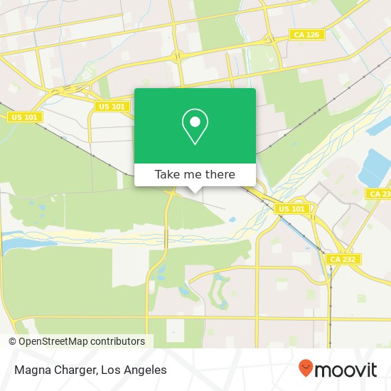 Mapa de Magna Charger