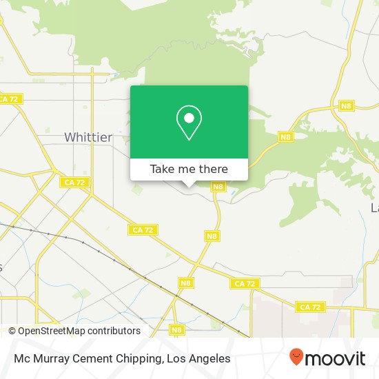 Mapa de Mc Murray Cement Chipping