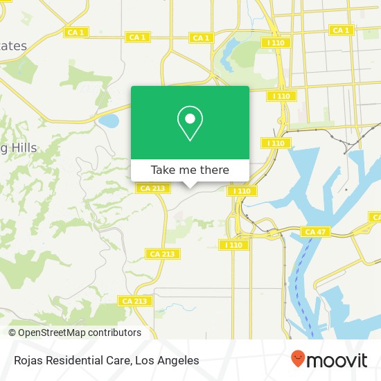 Rojas Residential Care map