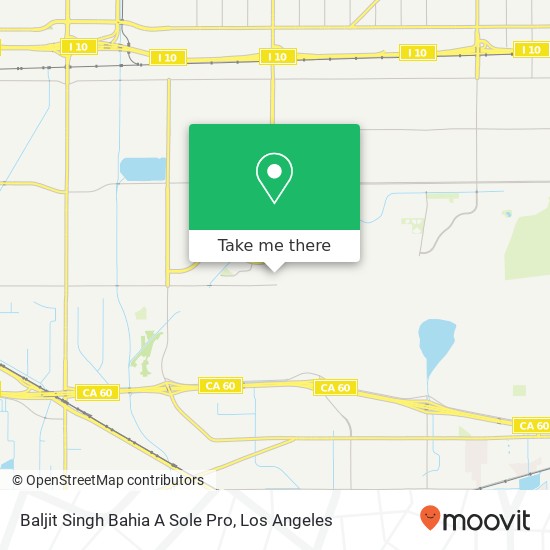 Baljit Singh Bahia A Sole Pro map