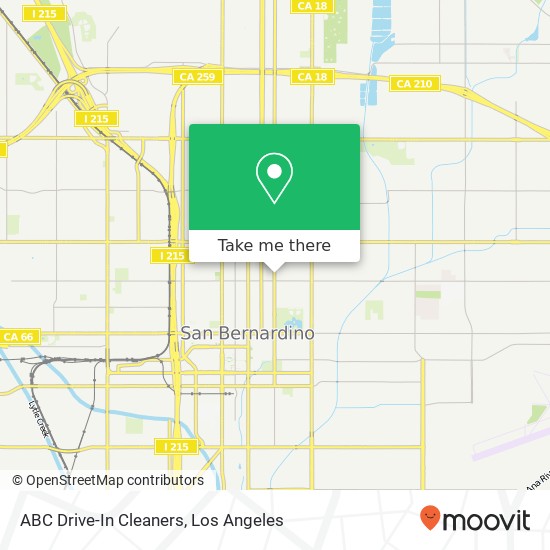 ABC Drive-In Cleaners map