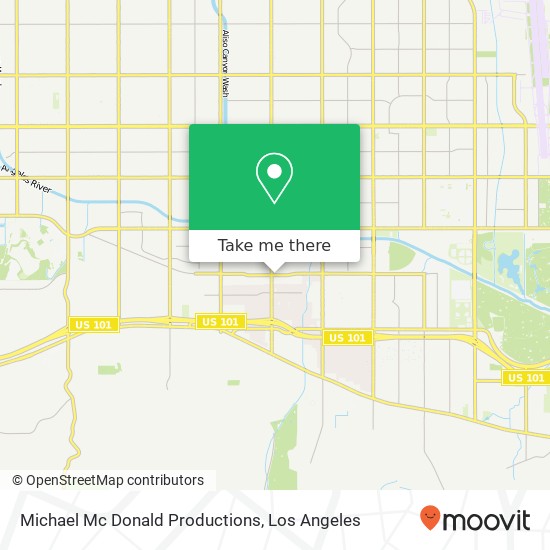 Michael Mc Donald Productions map