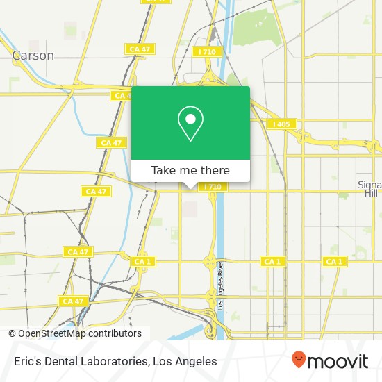 Eric's Dental Laboratories map
