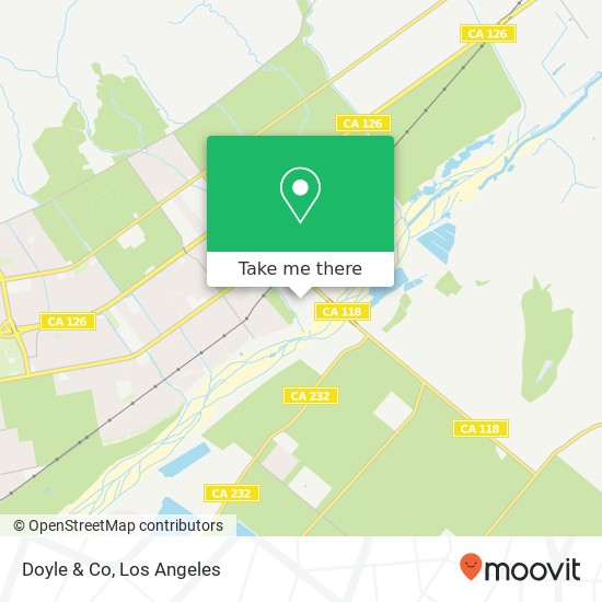 Doyle & Co map