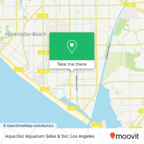 Aqua Doc Aquarium Sales & Svc map