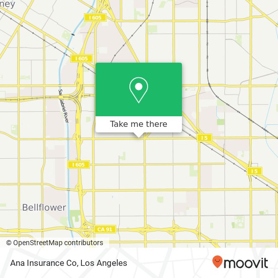 Ana Insurance Co map