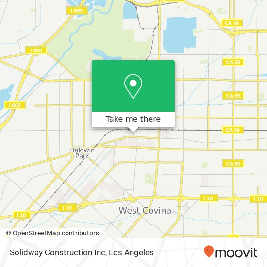 Mapa de Solidway Construction Inc