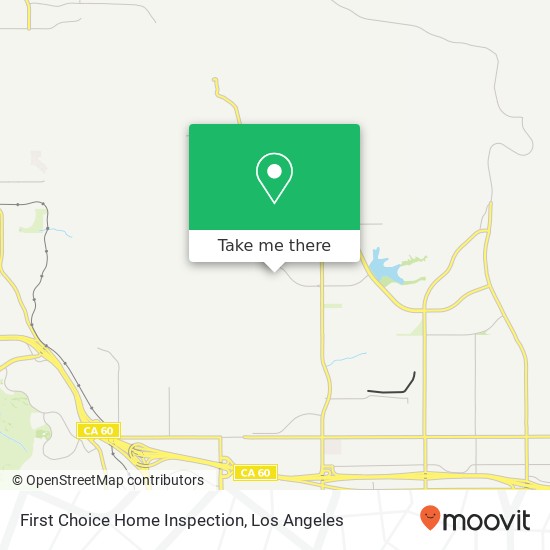 Mapa de First Choice Home Inspection