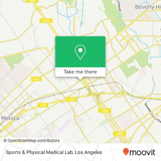 Mapa de Sports & Physical Medical Lab