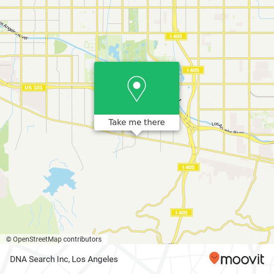 DNA Search Inc map
