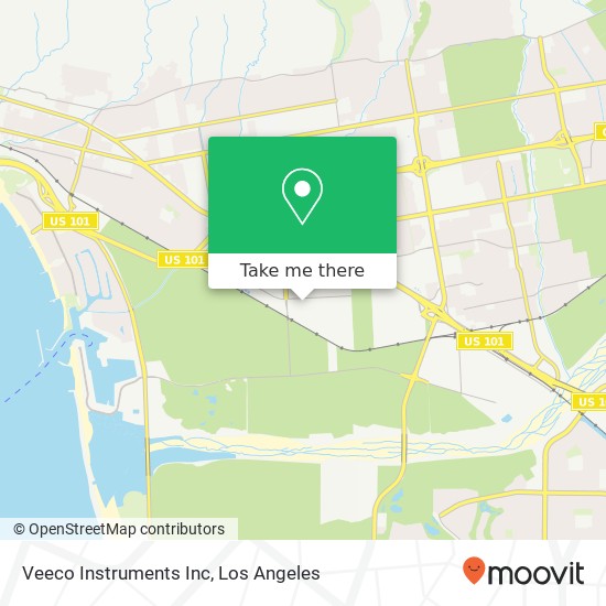 Veeco Instruments Inc map