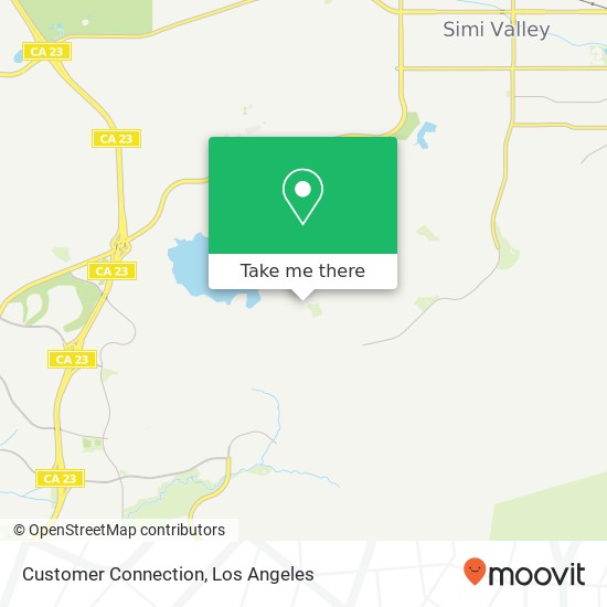 Customer Connection map