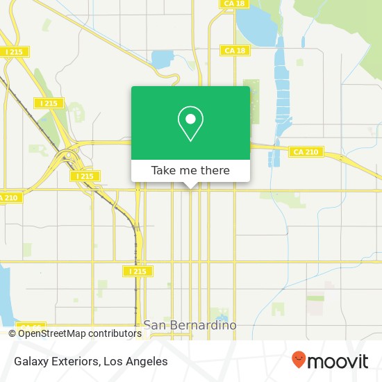 Galaxy Exteriors map