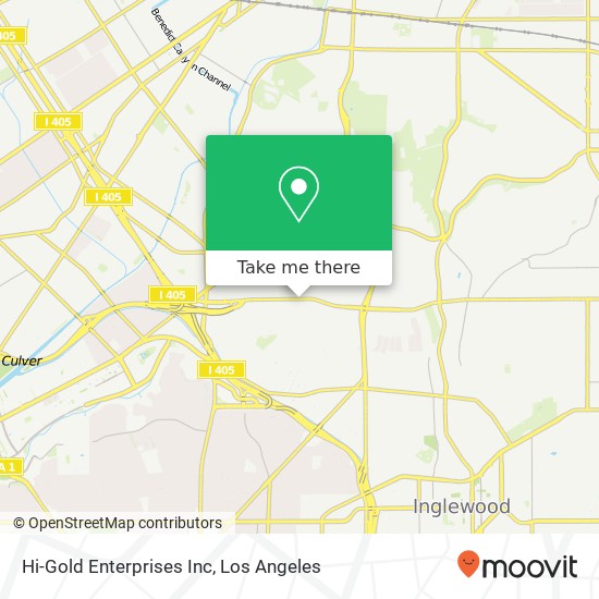 Hi-Gold Enterprises Inc map