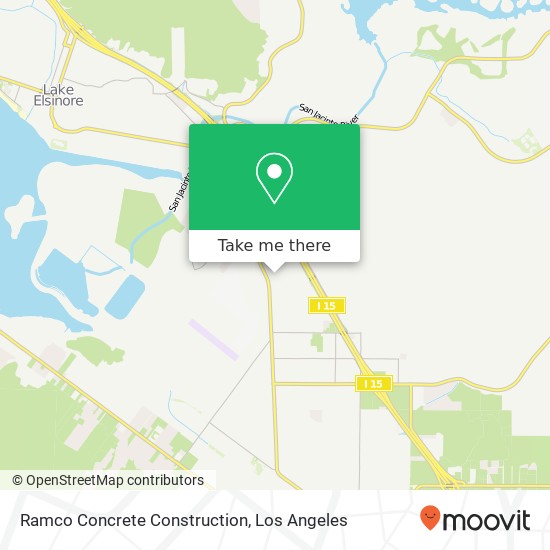 Ramco Concrete Construction map