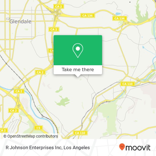 R Johnson Enterprises Inc map