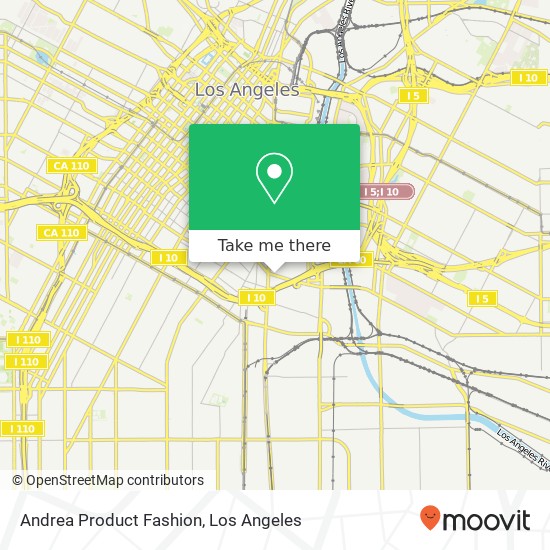 Andrea Product Fashion map