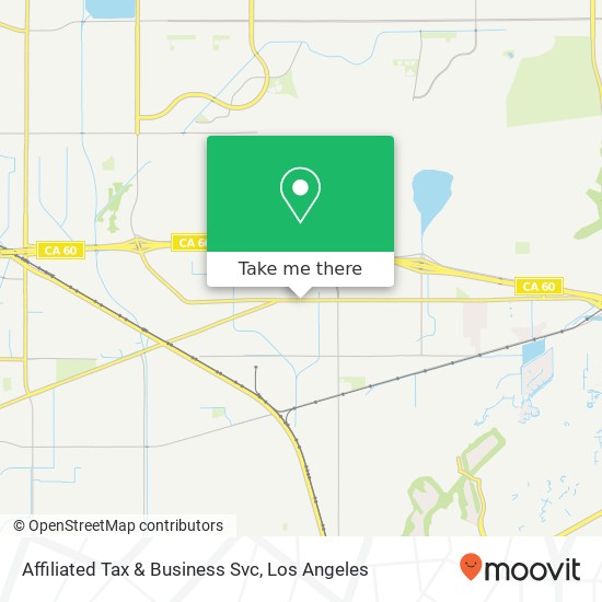 Affiliated Tax & Business Svc map