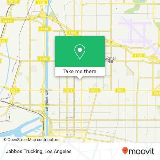 Jabbos Trucking map