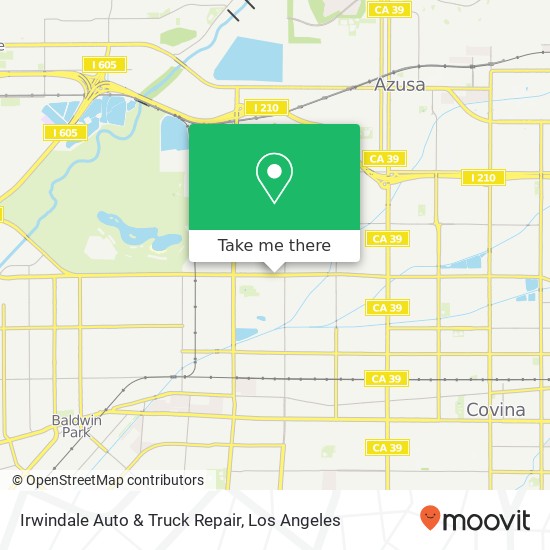 Mapa de Irwindale Auto & Truck Repair