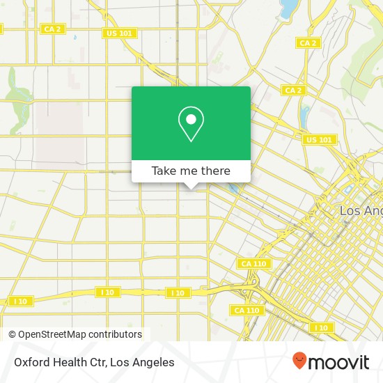 Oxford Health Ctr map