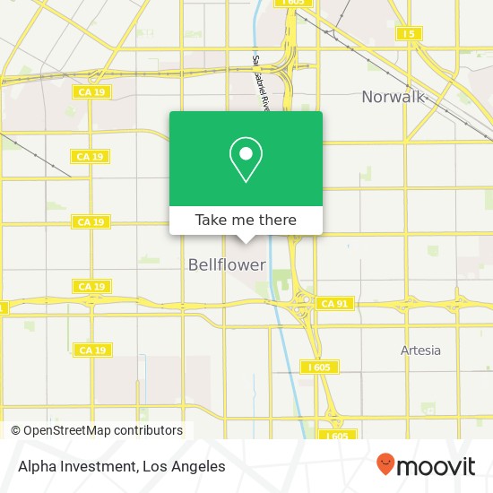 Alpha Investment map